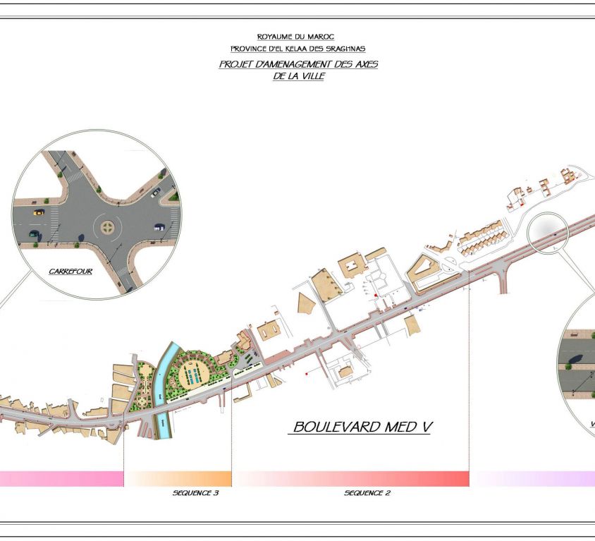 Electrification du boulevard Med V